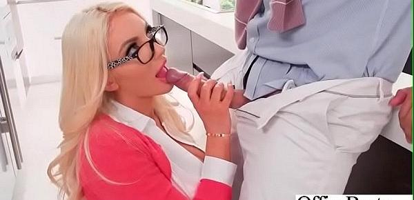 Hot Sex In Office With Big Round Boobs Girl (Nicolette Shea) video-23